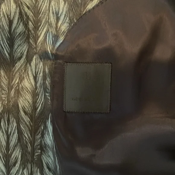 Givenchy Men's Black Patterned Blazer size 52 - Picture 4 of 7